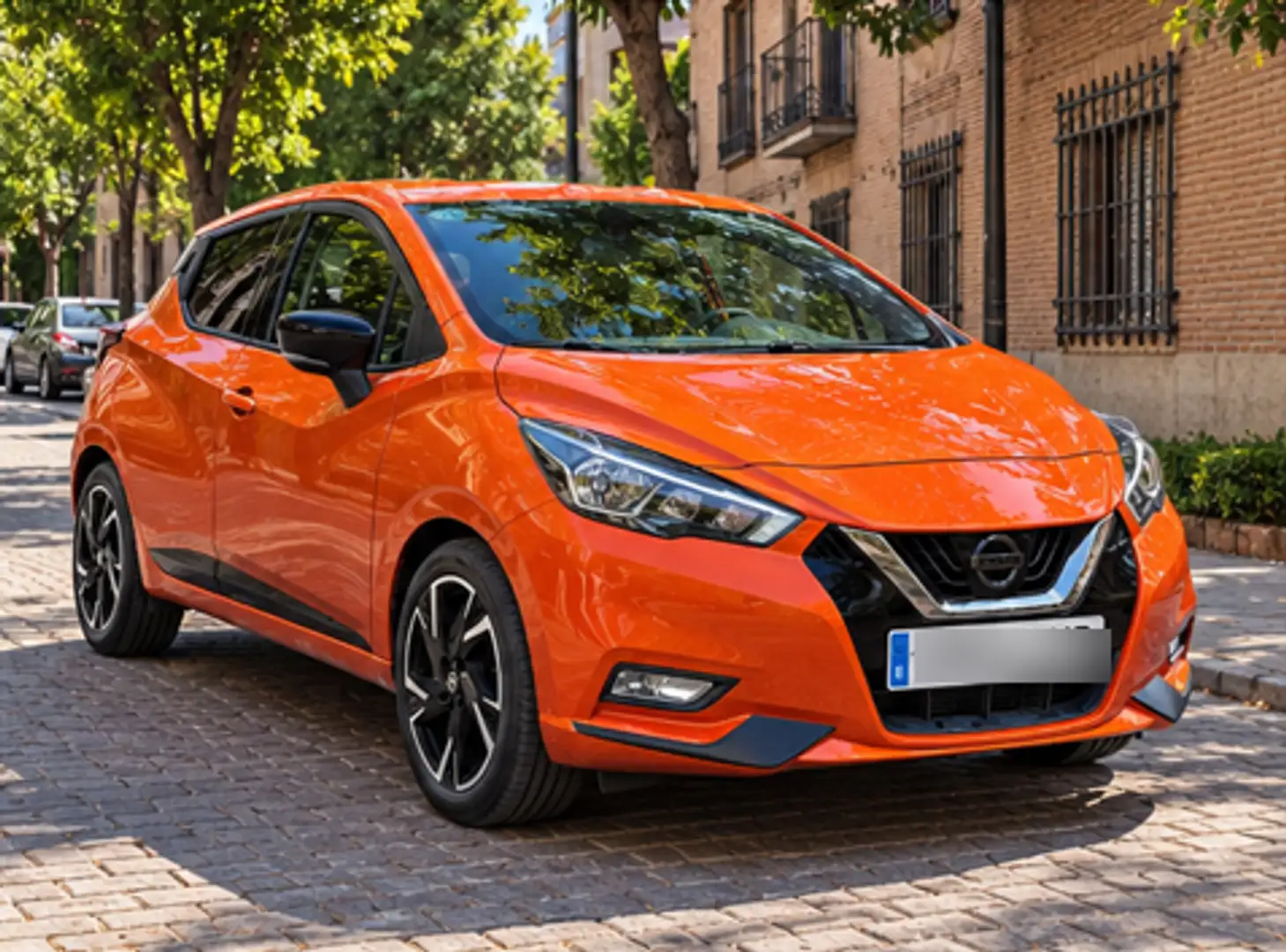 Nissan Micra Micra IG-T N-Desing Black 92 N-Desing Black Naranja - 1