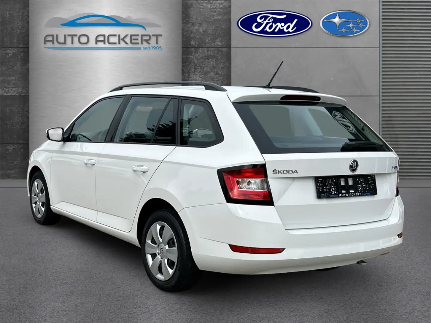 Skoda Fabia Combi Active 1.0 MPI EU6d-T Klima RCD ZV Weiß - 2