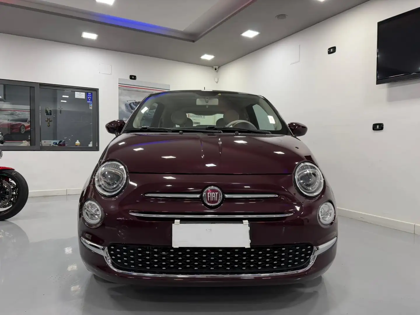 Fiat 500 500 1.3 mjt Lounge 95cv my18 Rosso - 2