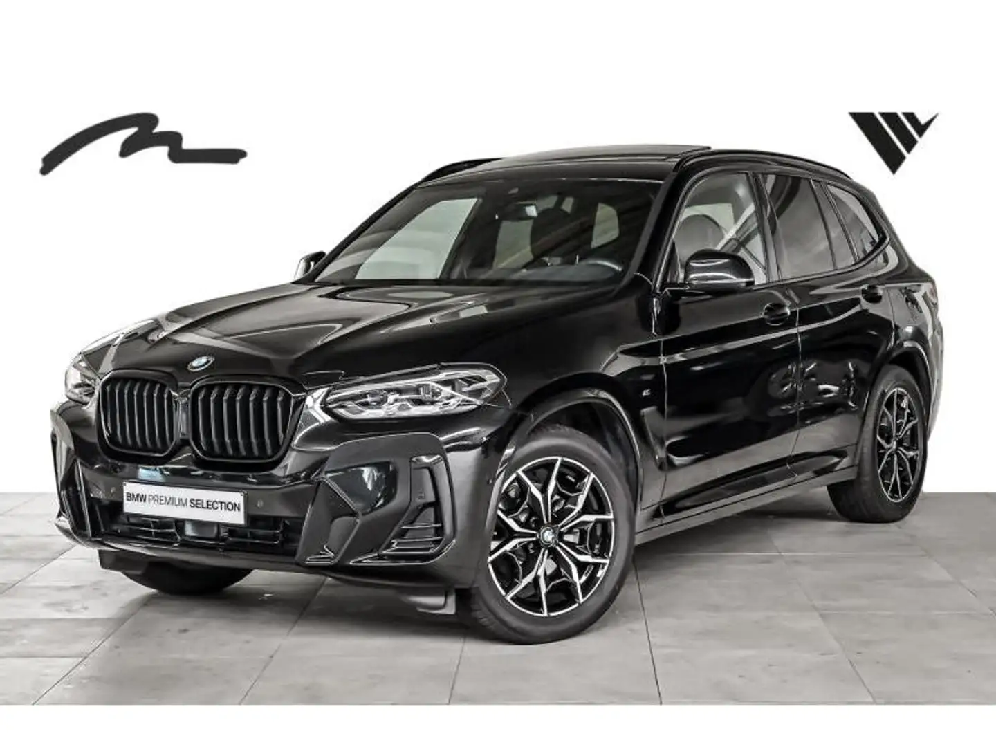 BMW X3 xDrive20i - 2ans/jaar garantie NEW PRICE €68.738 Zwart - 1