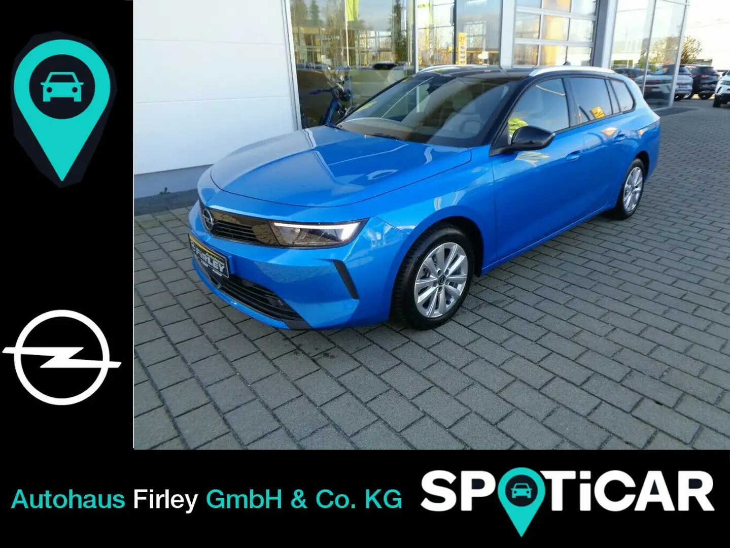 Opel Astra Elegance Blau - 1