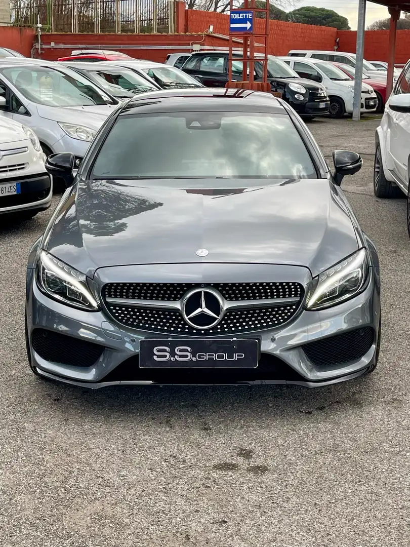 Mercedes-Benz C 250 Coupe /63 AMG PACK/RATE/UNICA/GARANZIA Grau - 2