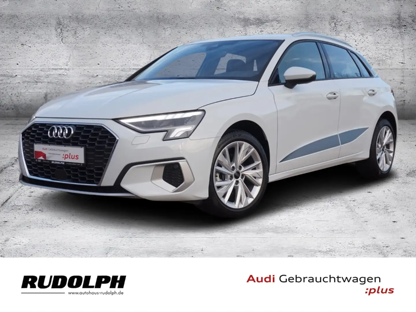 Audi A3 Sportback advanced 30 TFSI S-tronic LED PDC Apple Weiß - 1