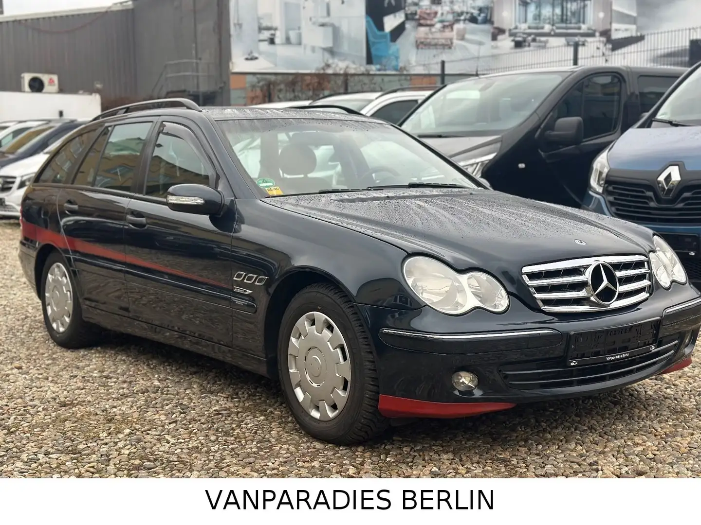 Mercedes-Benz C 220 CDI T-Modell/Aut./AHK/SHZ/Temp/ohne Rost Schwarz - 1