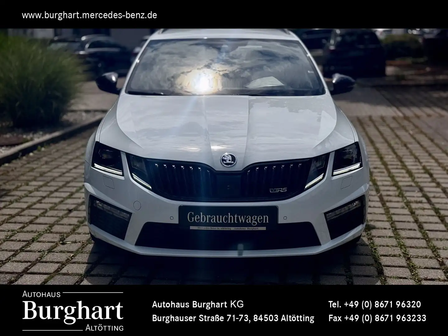 Skoda Octavia Octavia 2.0 TSI RS DSG/Chrom/AHK/LED/Kamera/DAB BC Weiß - 2