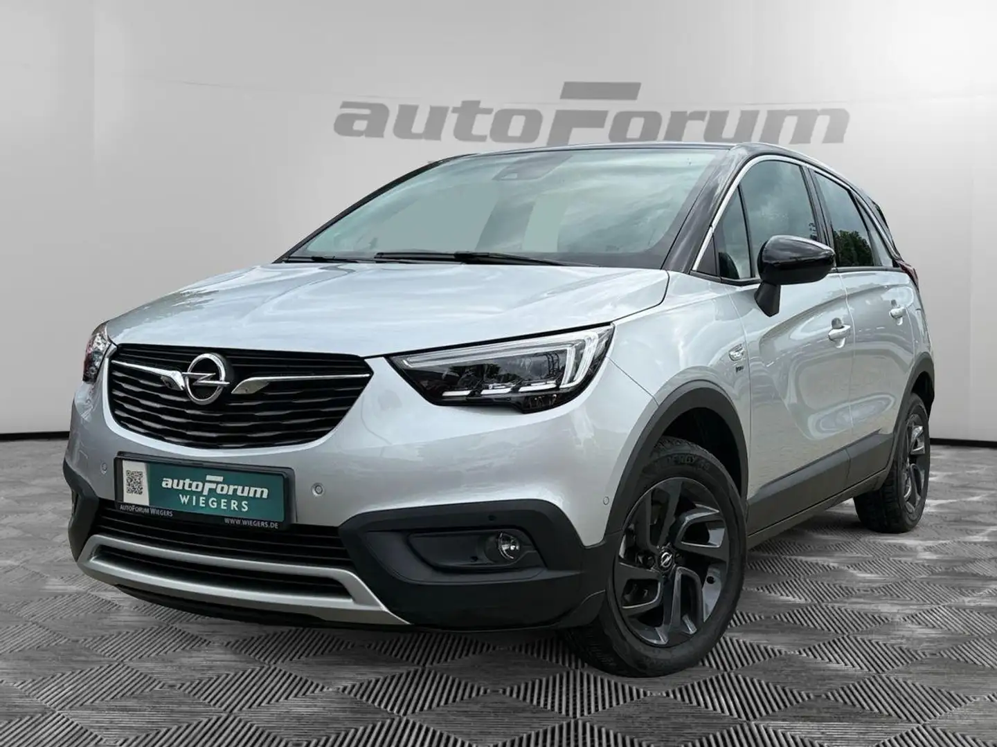 Opel Crossland X 1.2 Turbo 120 Jahre Aut.+Kamera+SHZ Argent - 2