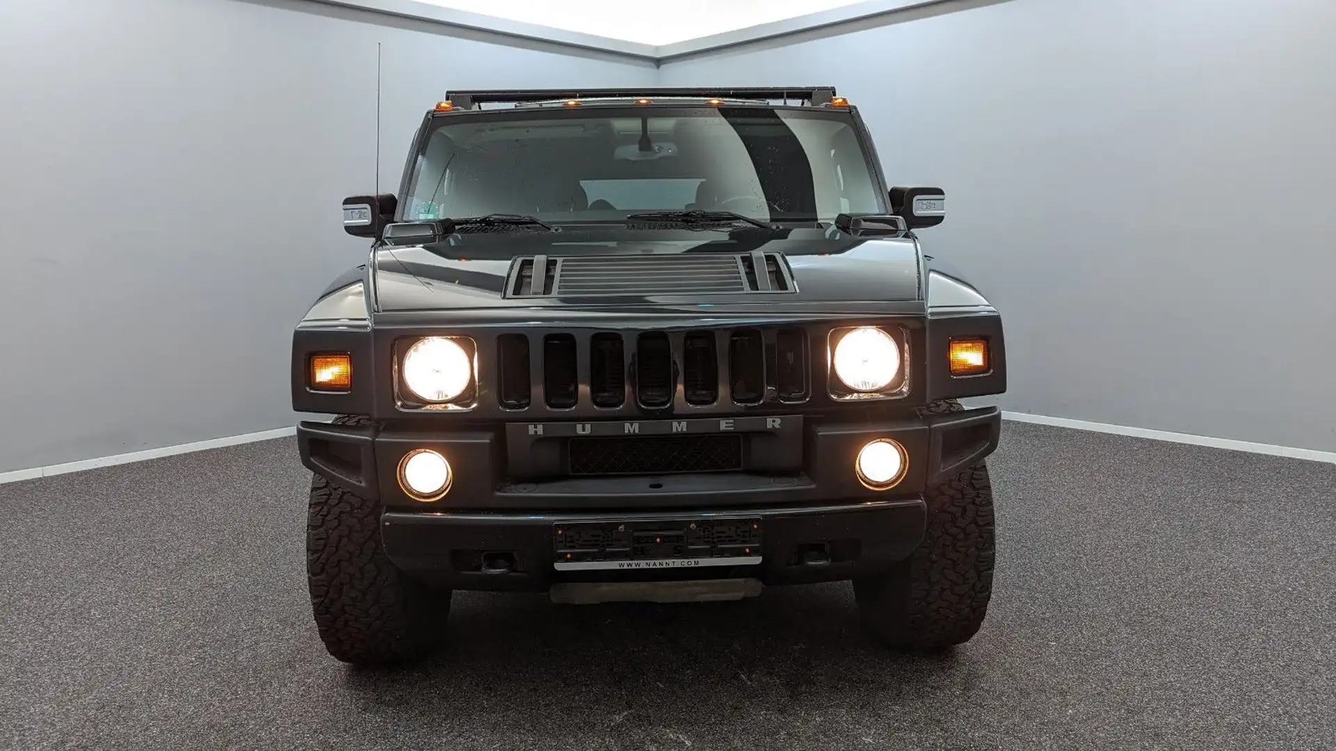 HUMMER H2 6.2 V8 LUXURY*DEUTSCH*BLACK-BLACK*TOP Negro - 2