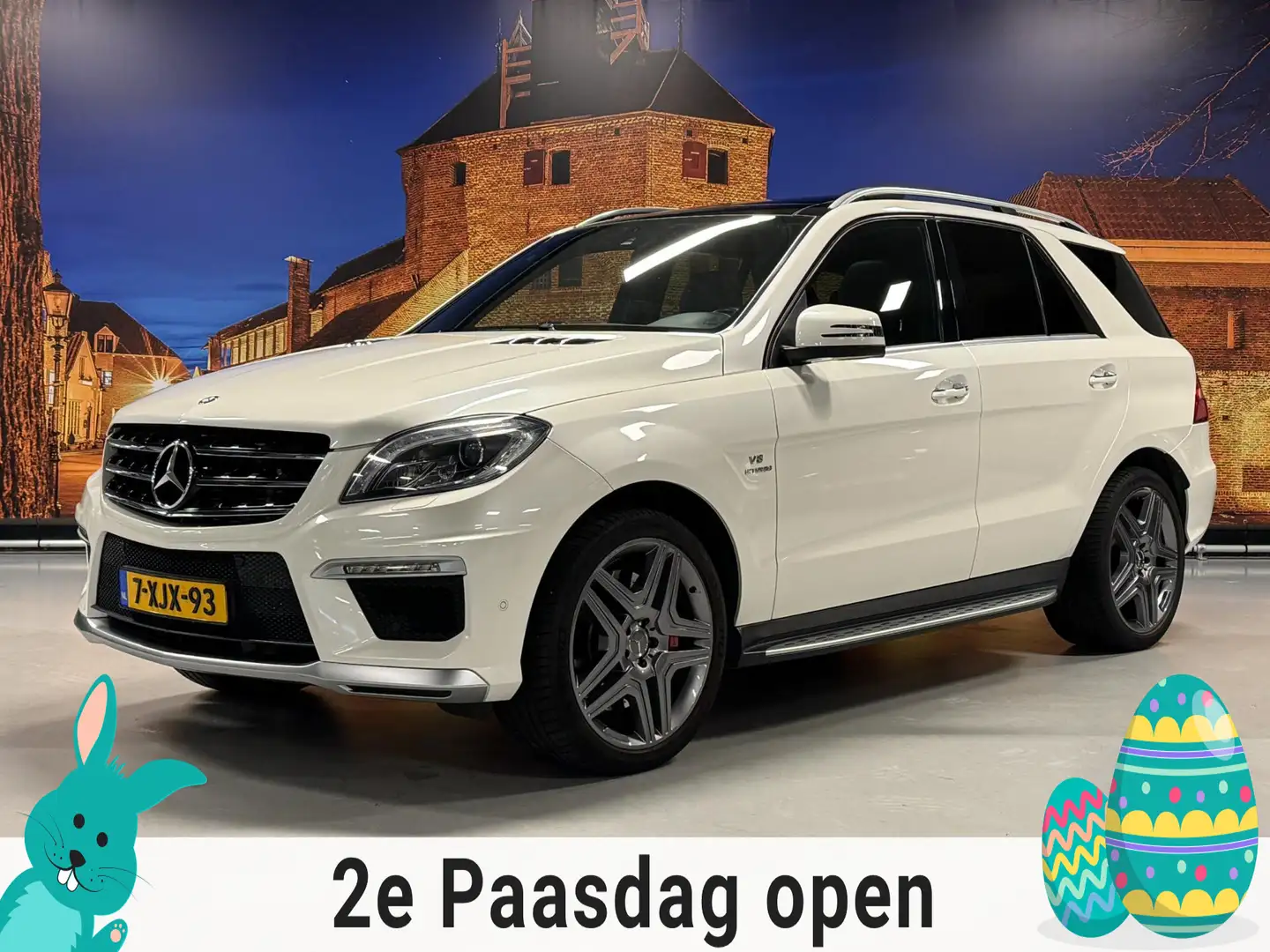 Mercedes-Benz ML 63 AMG M-klasse Performance Pack Panodak H/K Blanco - 1