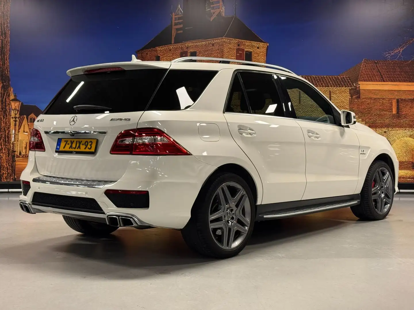 Mercedes-Benz ML 63 AMG M-klasse Performance Pack Panodak H/K Blanco - 2