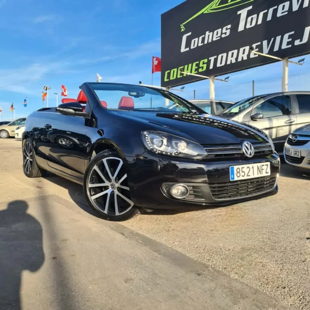 Volkswagen Golf Cabrio 1.4 TSI DSG 160 Schwarz - 1