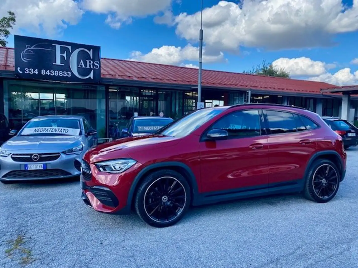 Mercedes-Benz GLA 200 D  AMG LINE 4MATIC AUTO - 24 MESI GARANZIA Rosso - 1