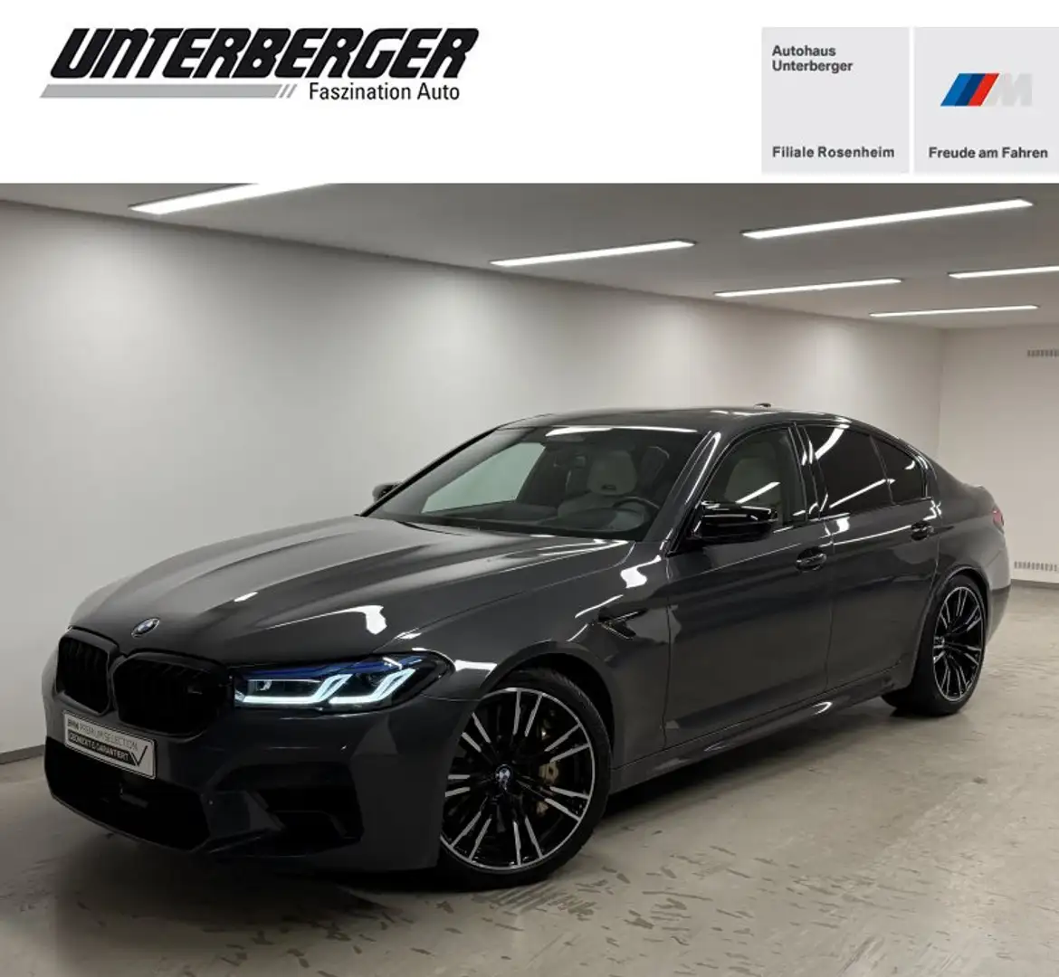 BMW M5 Limousine B&W Surround Carbon-Keramik TV Schiebeda Grau - 1