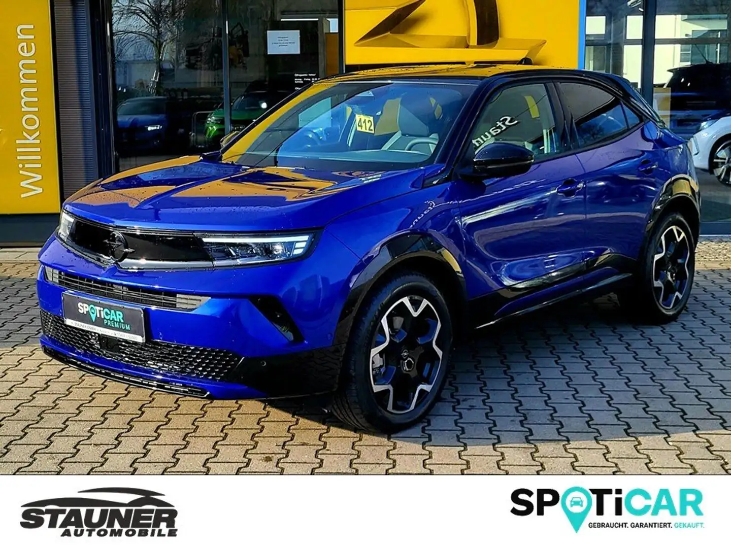 Opel Mokka GS Line 48V FACELIFT AT *MATRIX*ACC*NAVI*R-KAMERA Blauw - 1