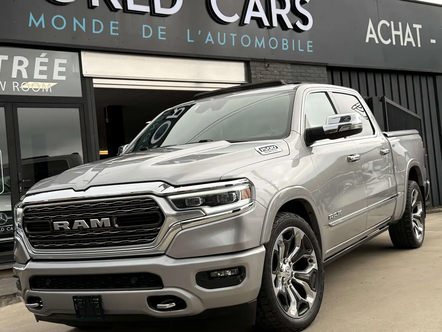 Dodge RAM 5.7i LPG LIMITED TVA*BTW PNEUMATIC DISTRO KEYLESS Argent - 1