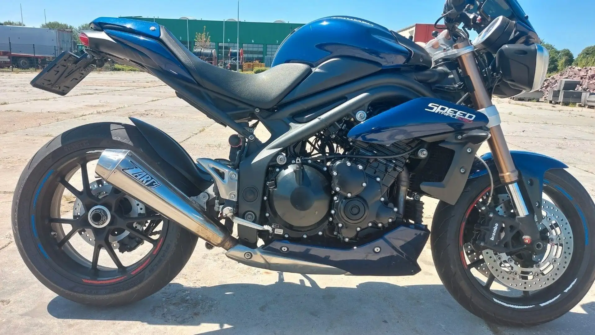 Triumph Speed Triple 1050 veel extra's | Zard Blauw - 1