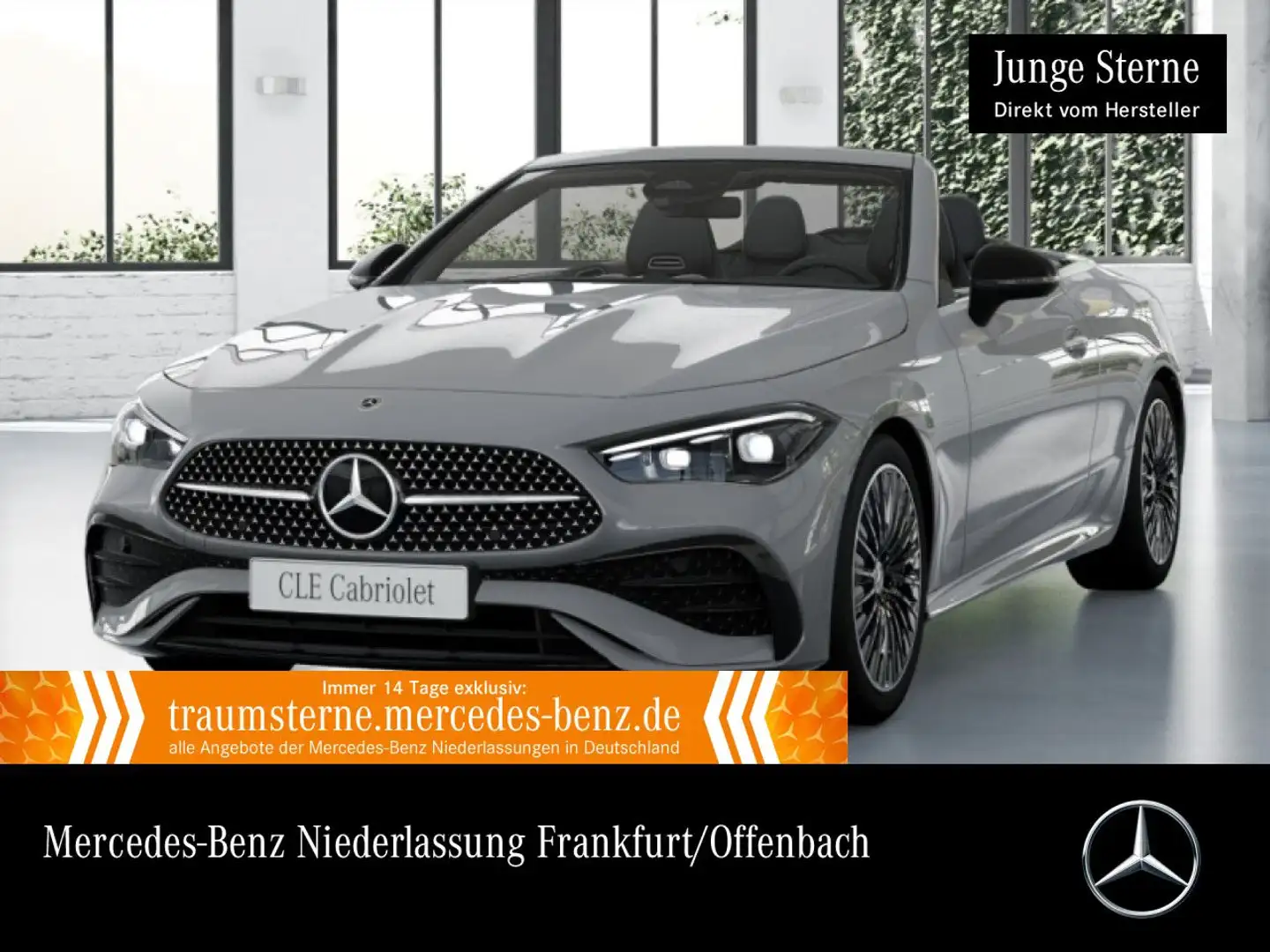 Mercedes-Benz CLE 220 d AMG+NIGHT+BURMESTER+KAMERA+TOTW+KEYLESS Gris - 1