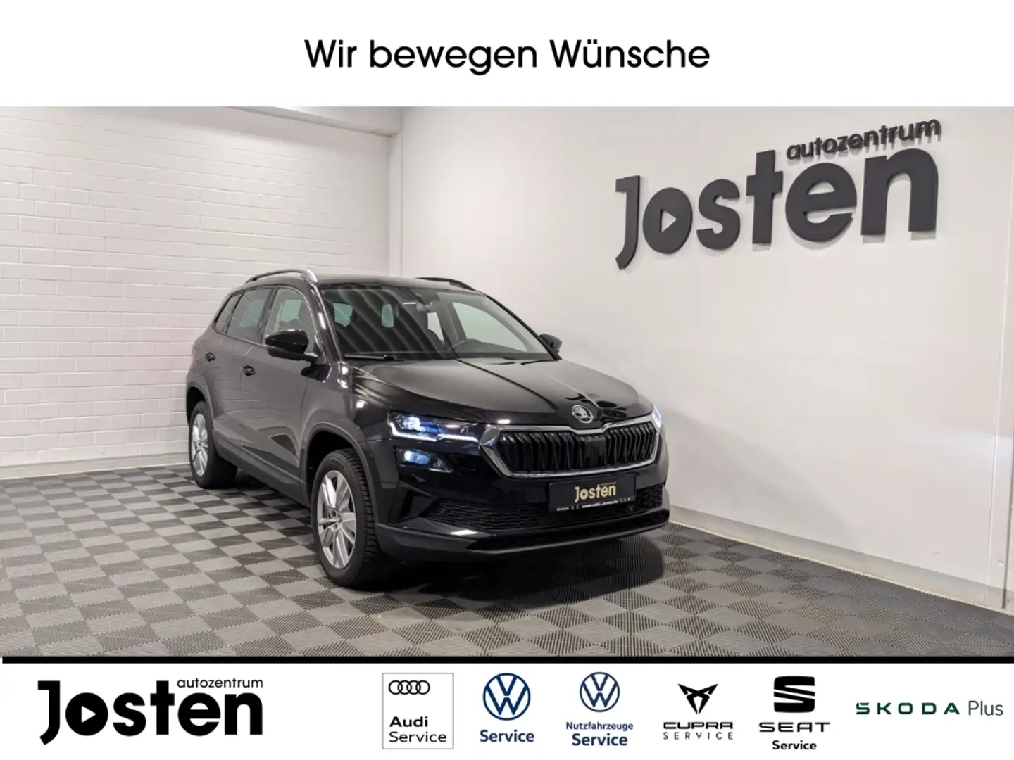 Skoda Karoq Selection 1.5 TSI MATRIX COLUMBUS ACC KESSY Schwarz - 1