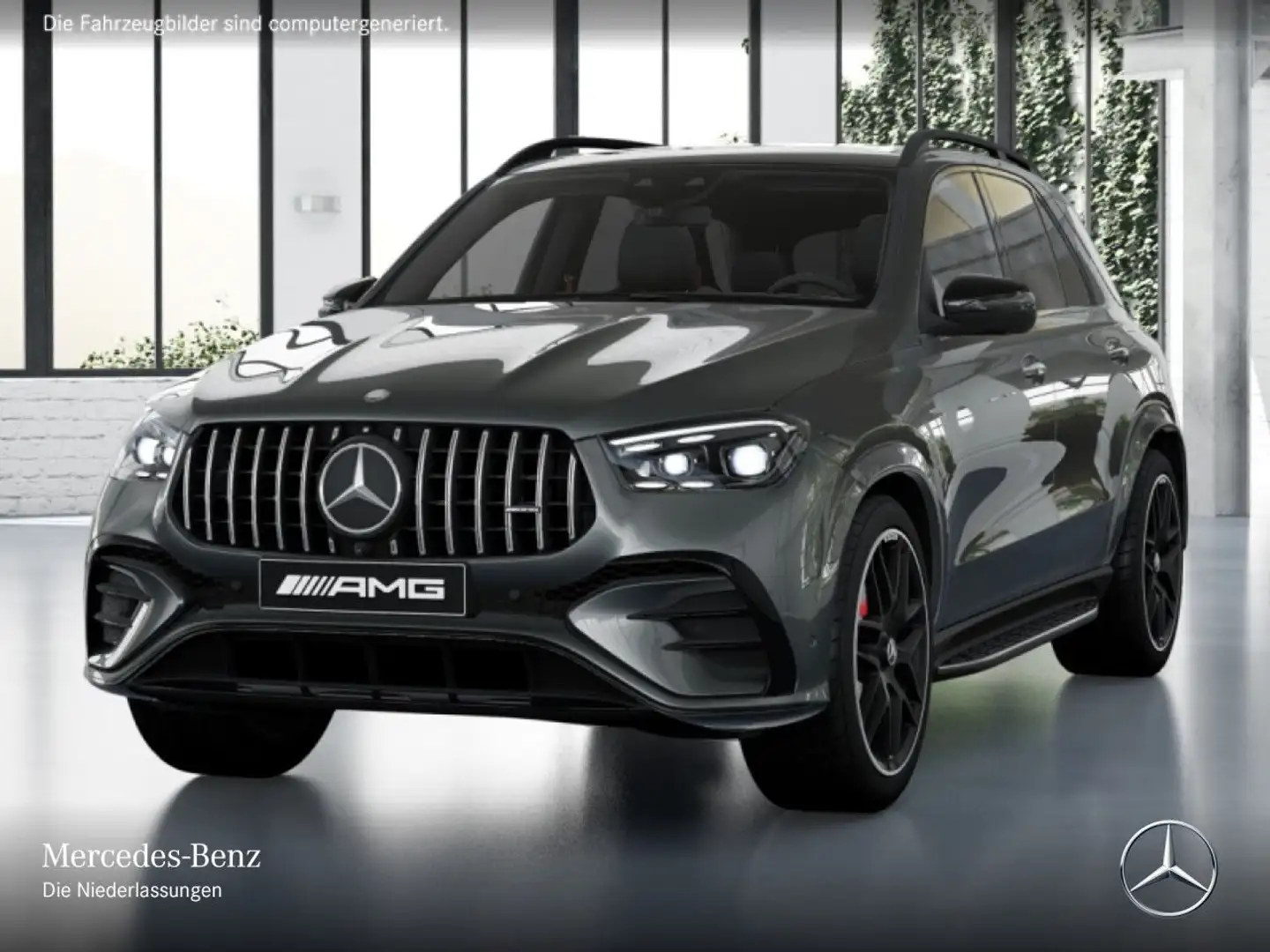 Mercedes-Benz GLE 53 AMG GLE 53 HYBRID 4M NIGHT+PANO+360+AHK+MULTIBEAM+22" Grau - 2