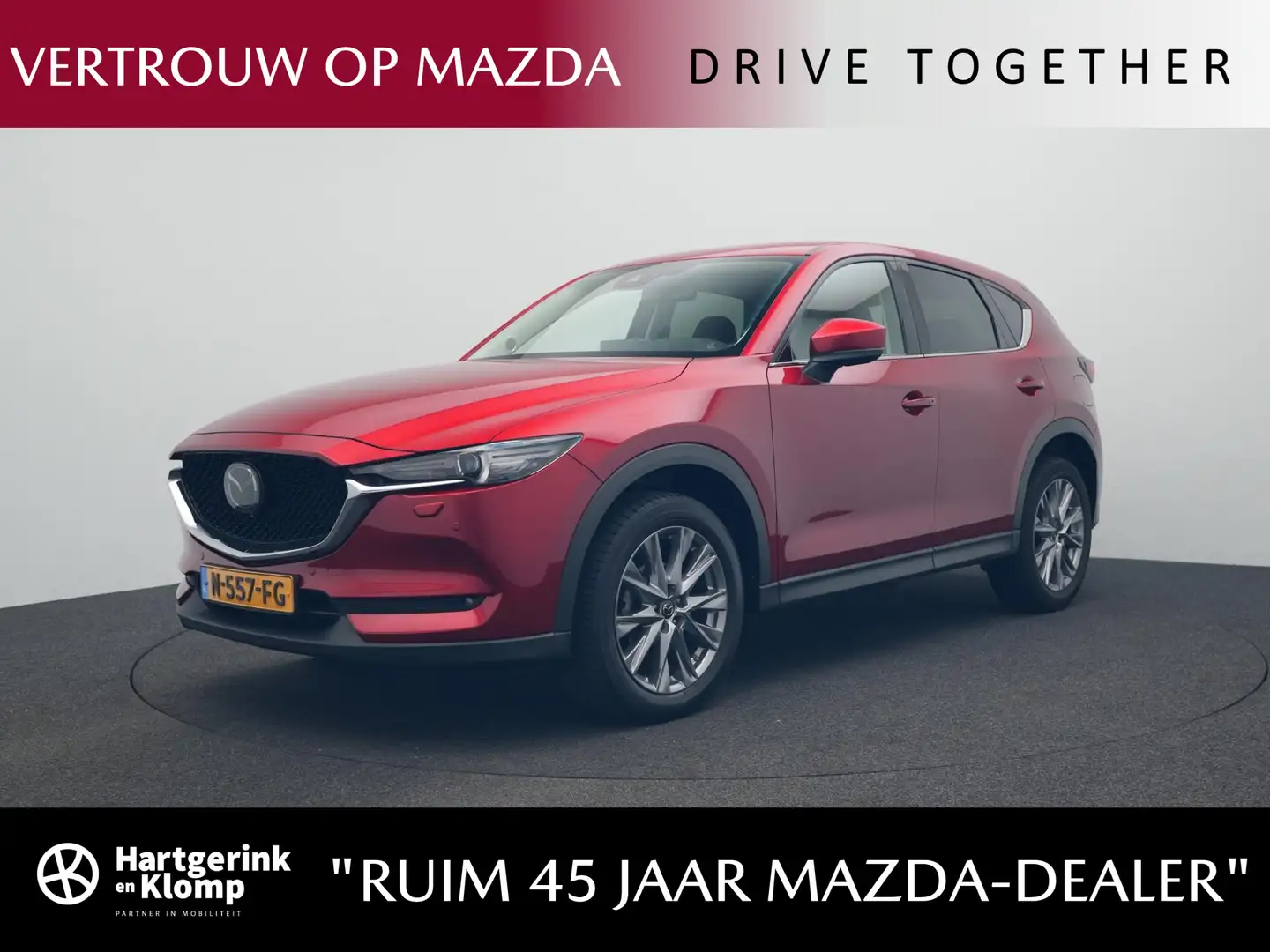 Mazda CX-5 2.0 SkyActiv-G Luxury automaat : dealer onderhoude Rouge - 1