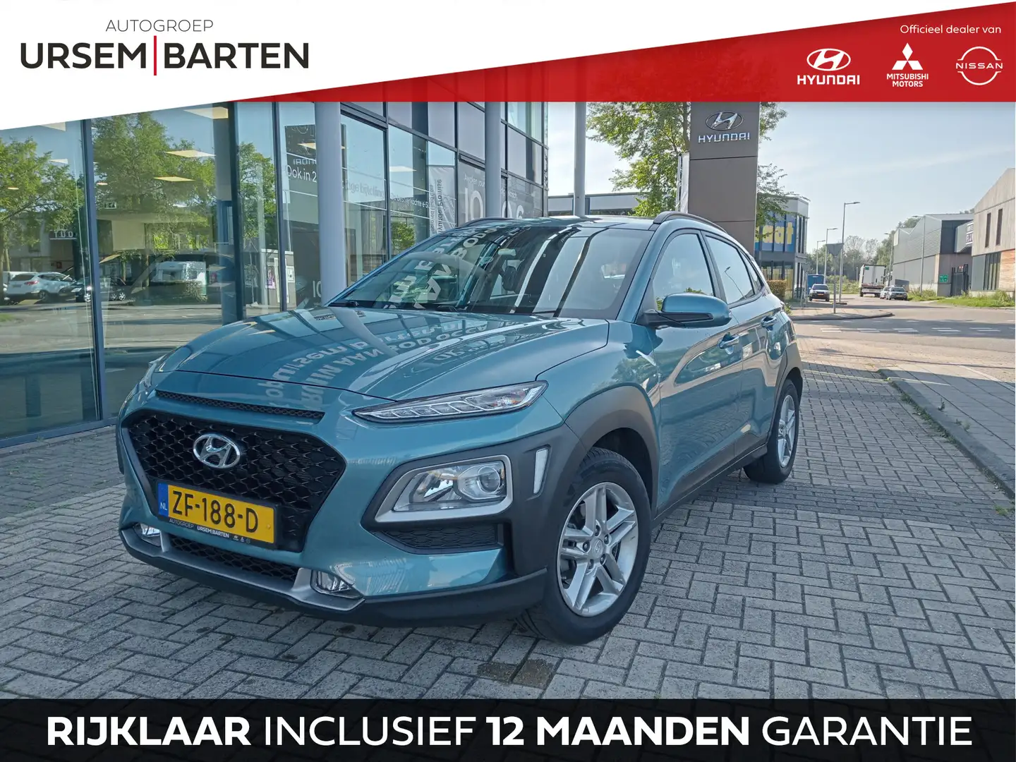 Hyundai KONA 1.0 T-GDI Comfort | Navigatie | Climate control | Blauw - 1