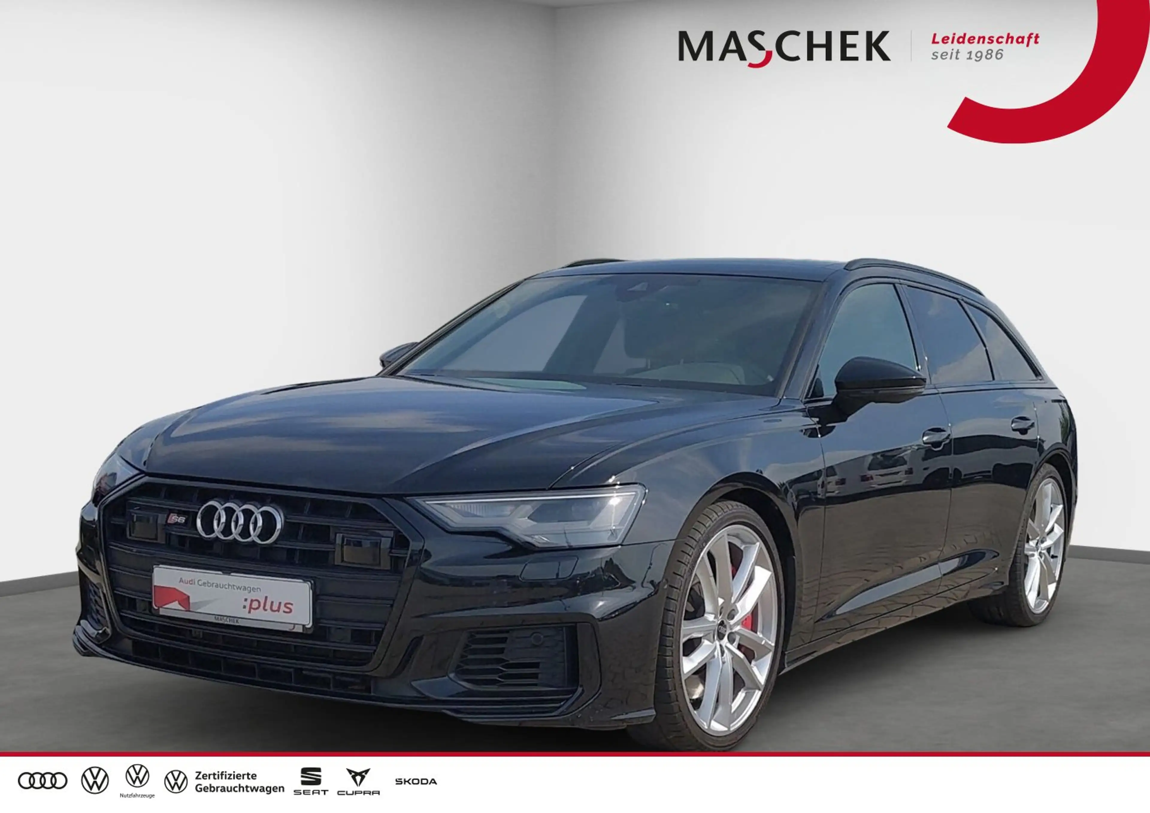 Audi S6 Avant Black 4WD-Lenk Pano AHK B&O ACC Sitzh B&O AH