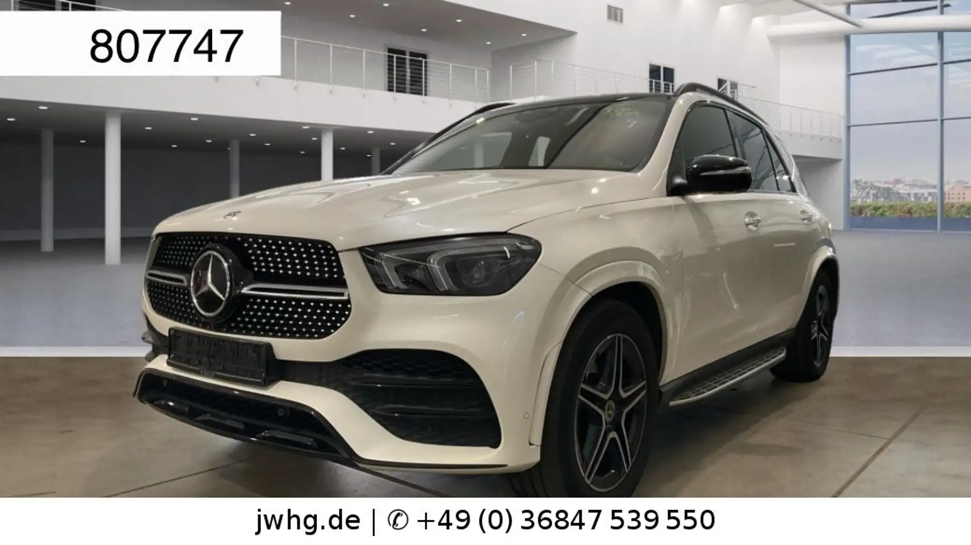 Mercedes-Benz GLE 450 |Multibeam|Distronic|HUD|Pano|StandHz Weiß - 1