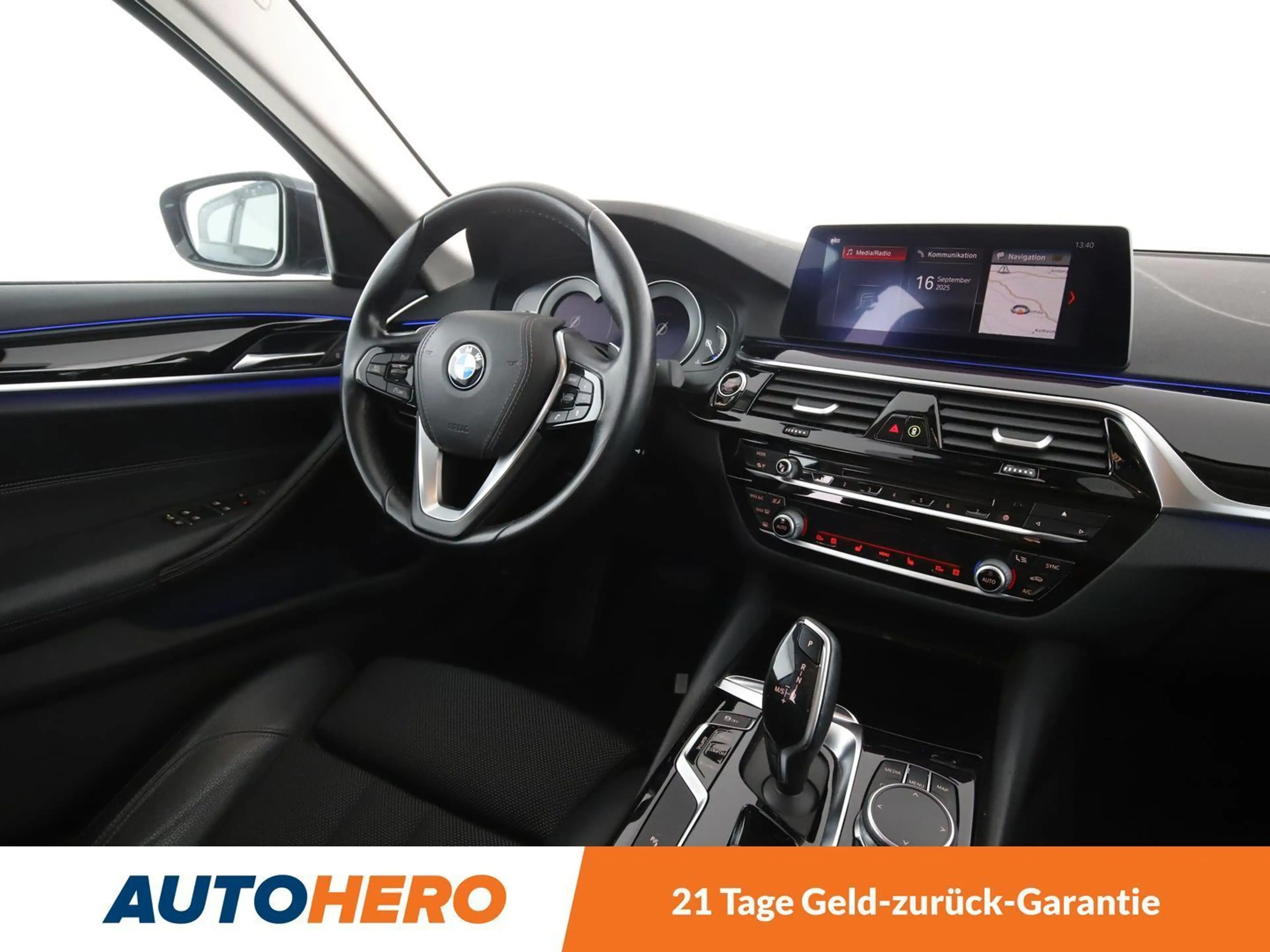 BMW 525 525d Sport Line Aut.*NAVI*HEAD-UP*LED*TEMPO*CAM* — photo 13