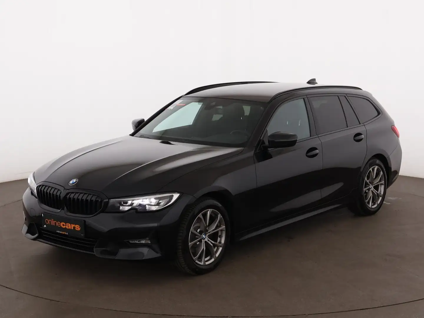 BMW 318 d Touring Sport Aut LED NAVI LEDER SITZHZG Schwarz - 2