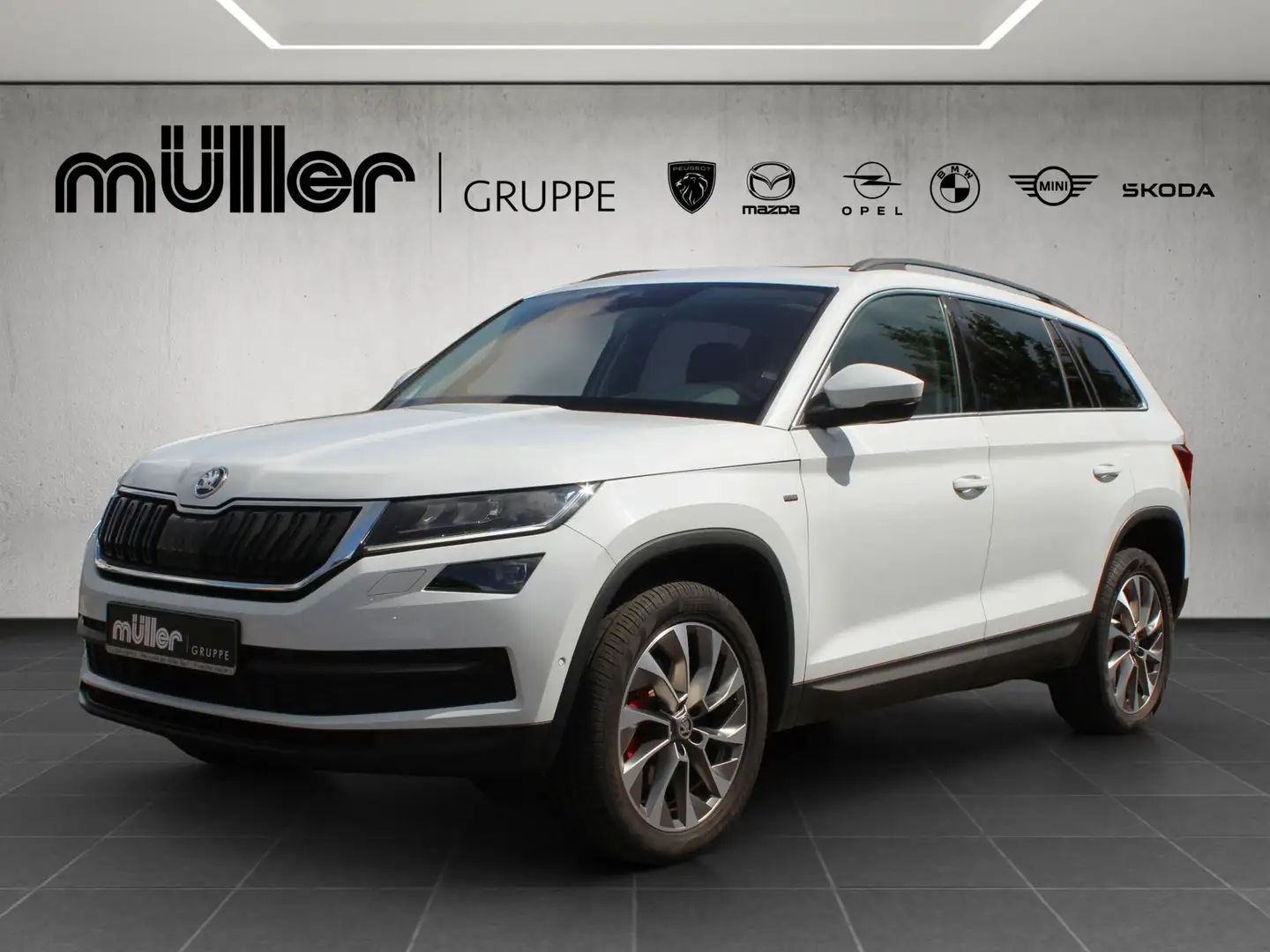 Skoda Kodiaq 2.0 TSI 4x4 DSG Clever Weiß - 1