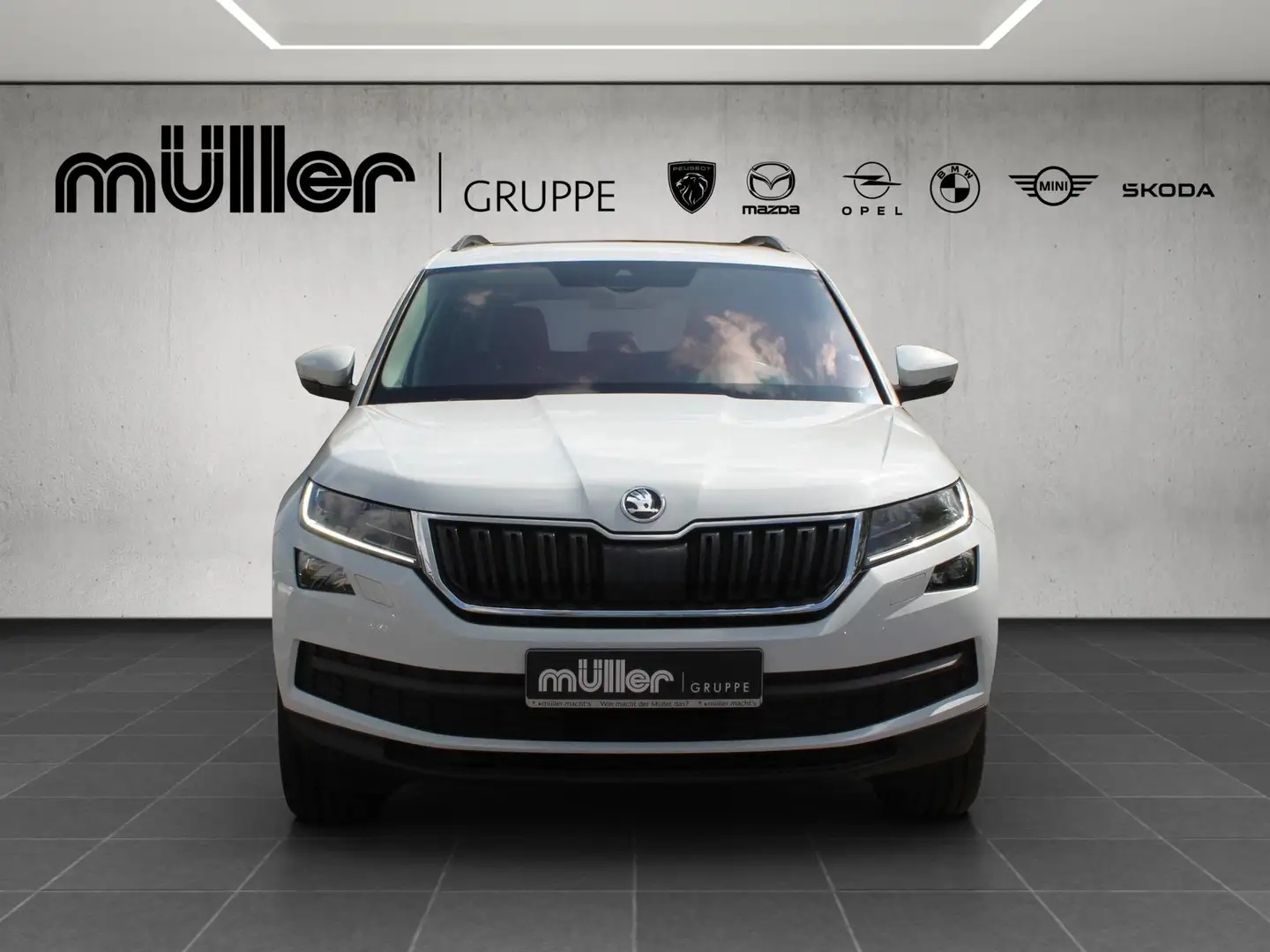Skoda Kodiaq 2.0 TSI 4x4 DSG Clever Weiß - 2