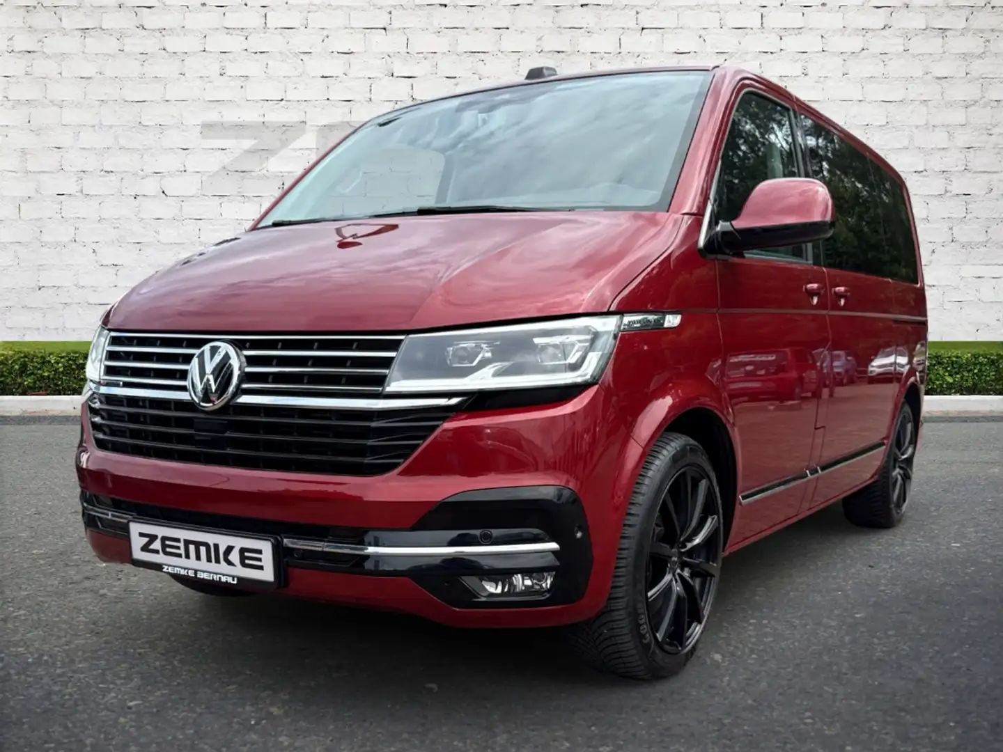 Volkswagen T6.1 Multivan 2.0 TDI DSG Highline 4MOTION AHK-abnehmbar Navi Di Rot - 2