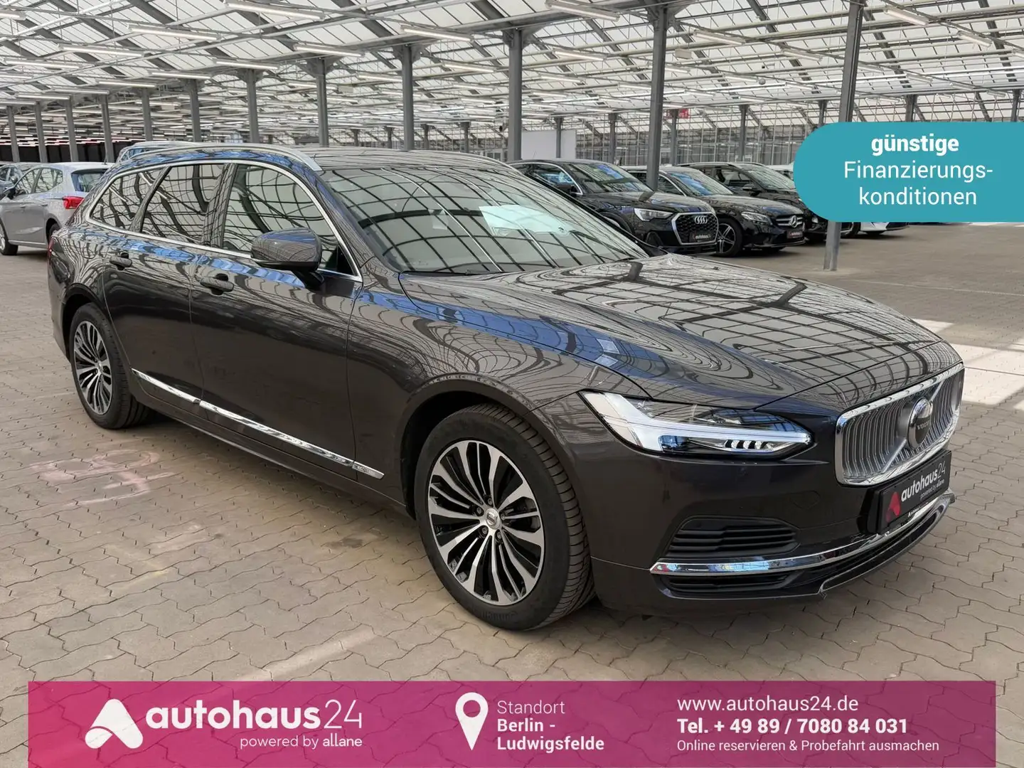Volvo V90 V 90 T6 Twin Engine AWD  Core Plug-In|LED|Kamera Grau - 1
