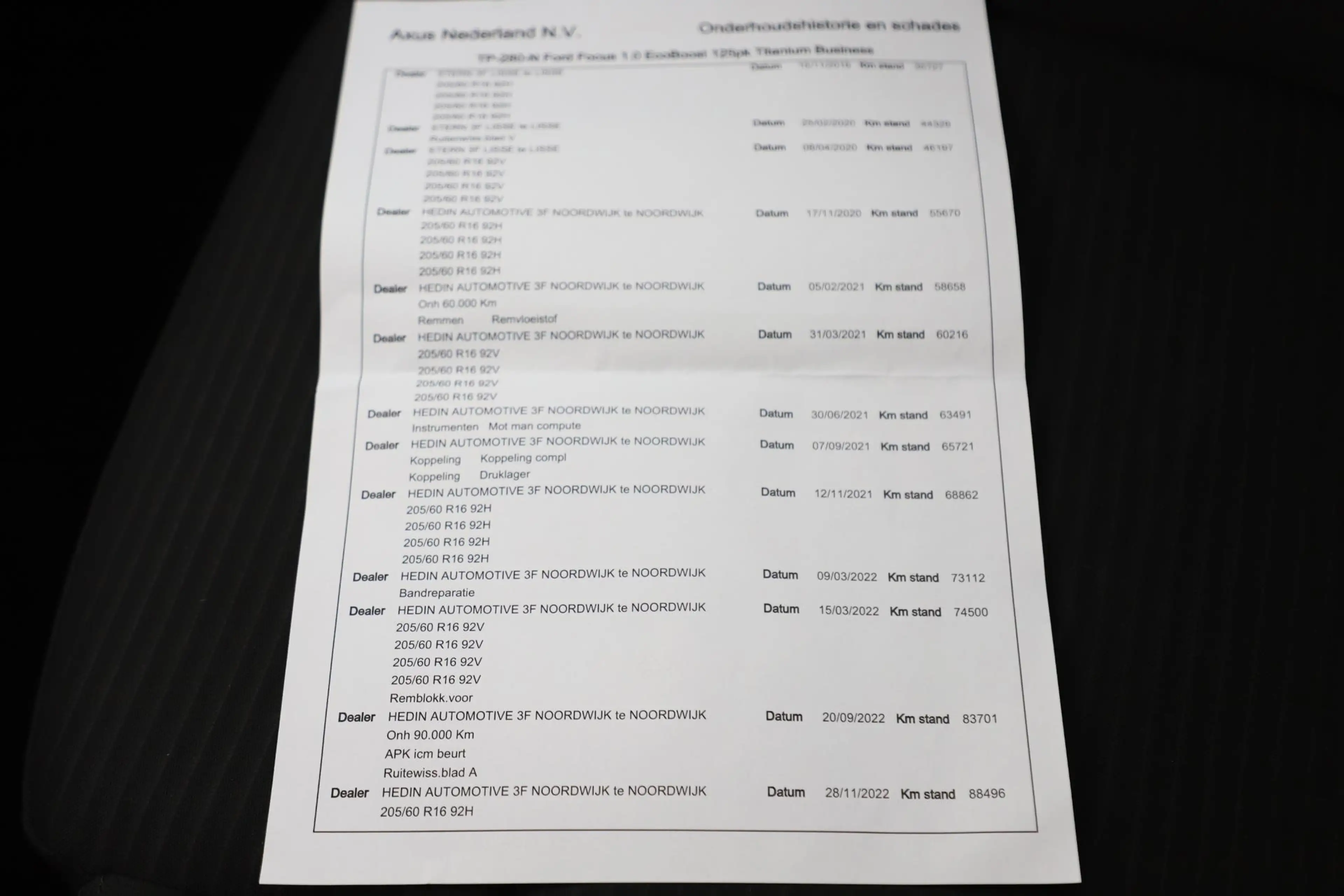 Ford Focus 1.0 EcoBoost Titanium Business 125PK Navigatie Car — photo 19