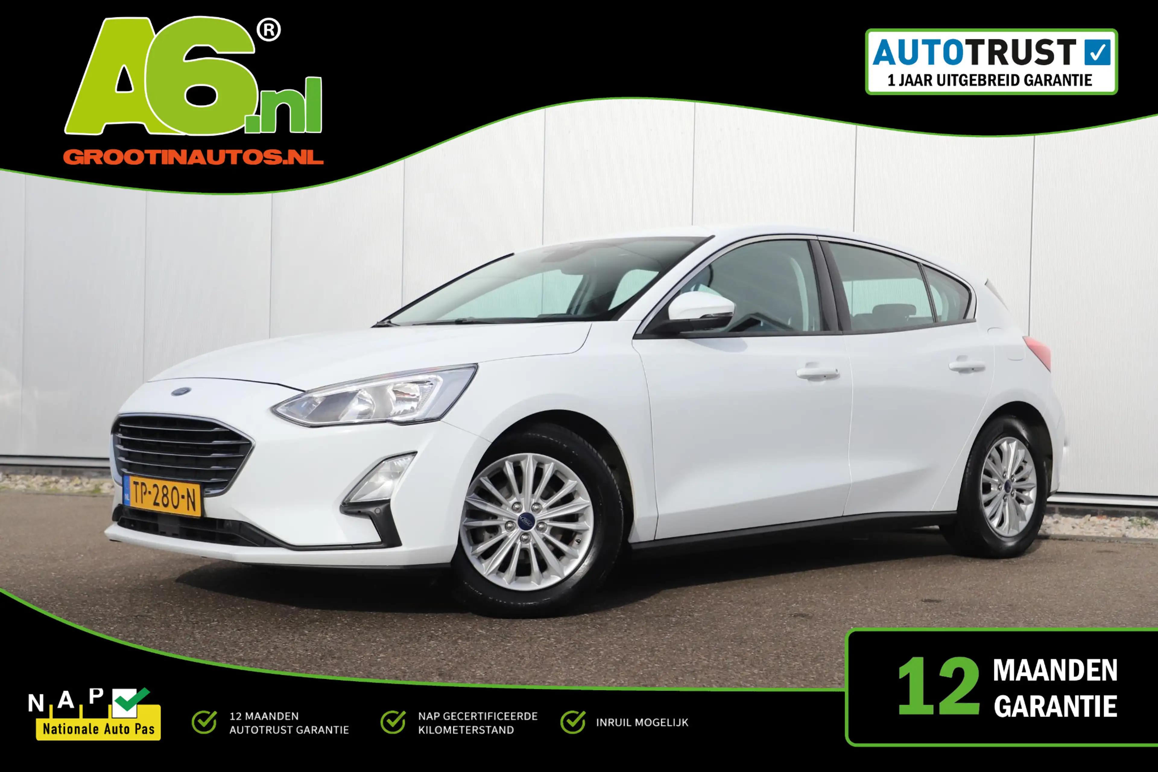 Ford Focus 1.0 EcoBoost Titanium Business 125PK Navigatie Car