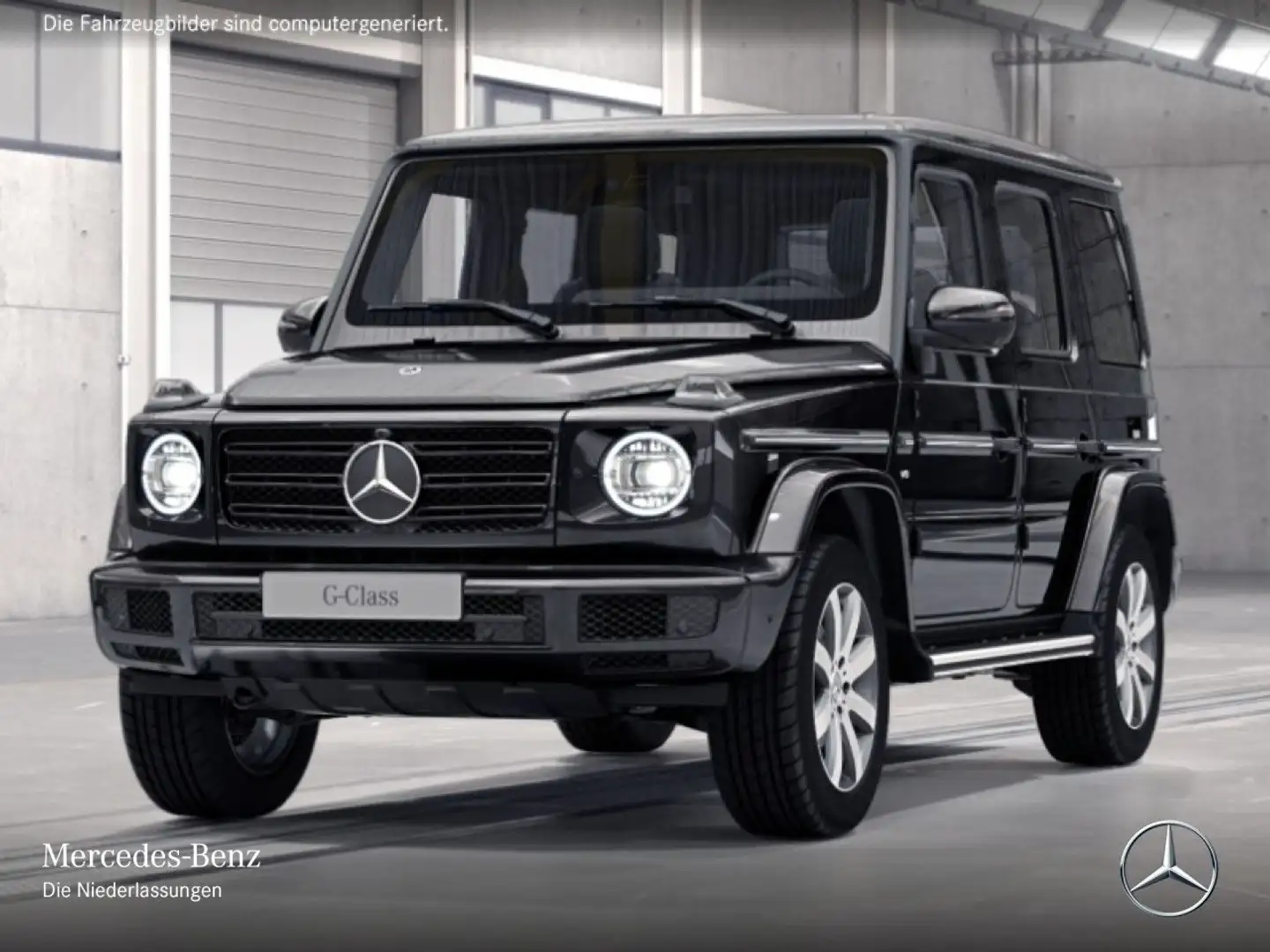 Mercedes-Benz G 500 GSD+360+AHK+MULTIBEAM+FAHRASS+BURMESTER+19" Noir - 2