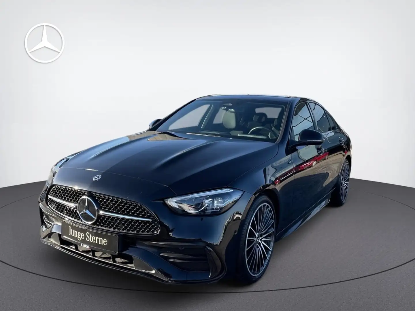 Mercedes-Benz C 200 d AMG-ADVANCED+NIGHT+SOUND+TOTWINKElASSIST Schwarz - 1