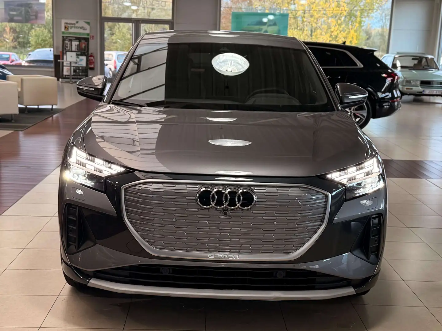 Audi Q4 e-tron Matrix LED ACCLederWarmtepomp 7268 km Gris - 2