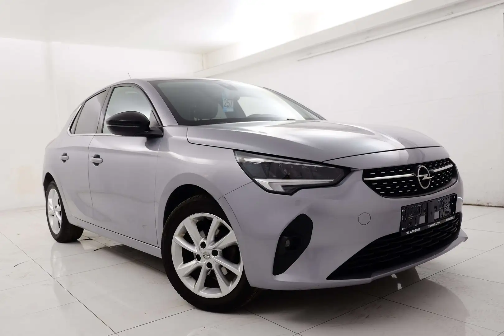 Opel Corsa 1.2i Elegance # Airco, GPS, Cruise # 1er propri Grijs - 1