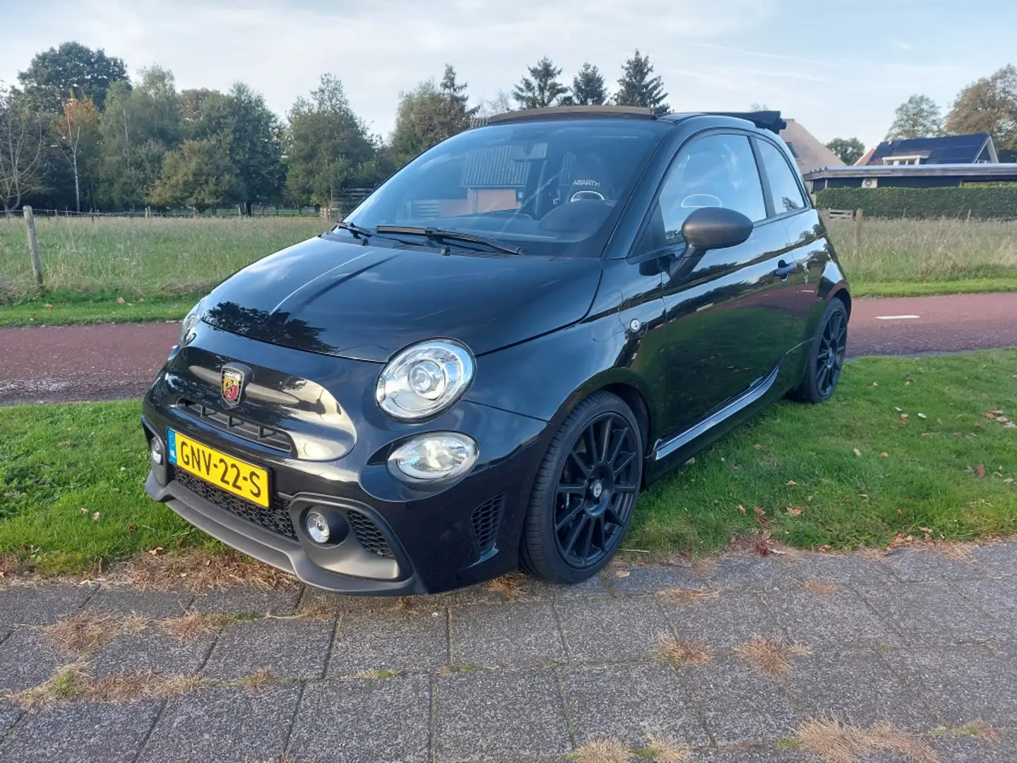 Fiat 500C Abarth 1.4 T-Jet Com Negru - 1