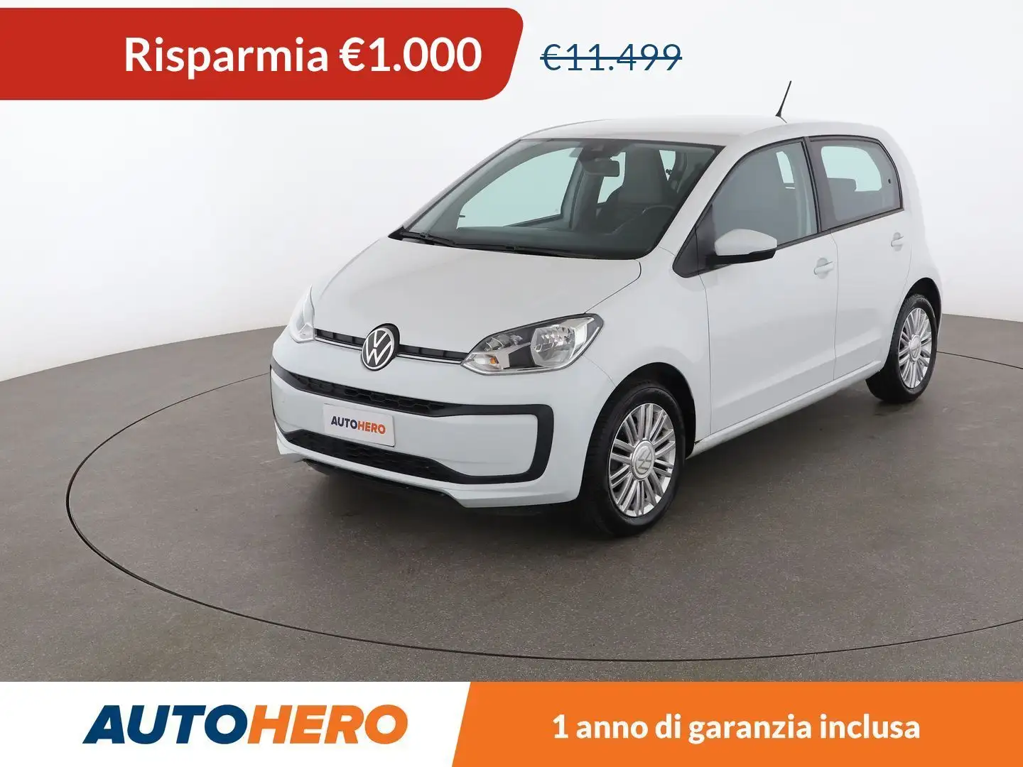 Volkswagen up! 1.0 move up! Bianco - 1