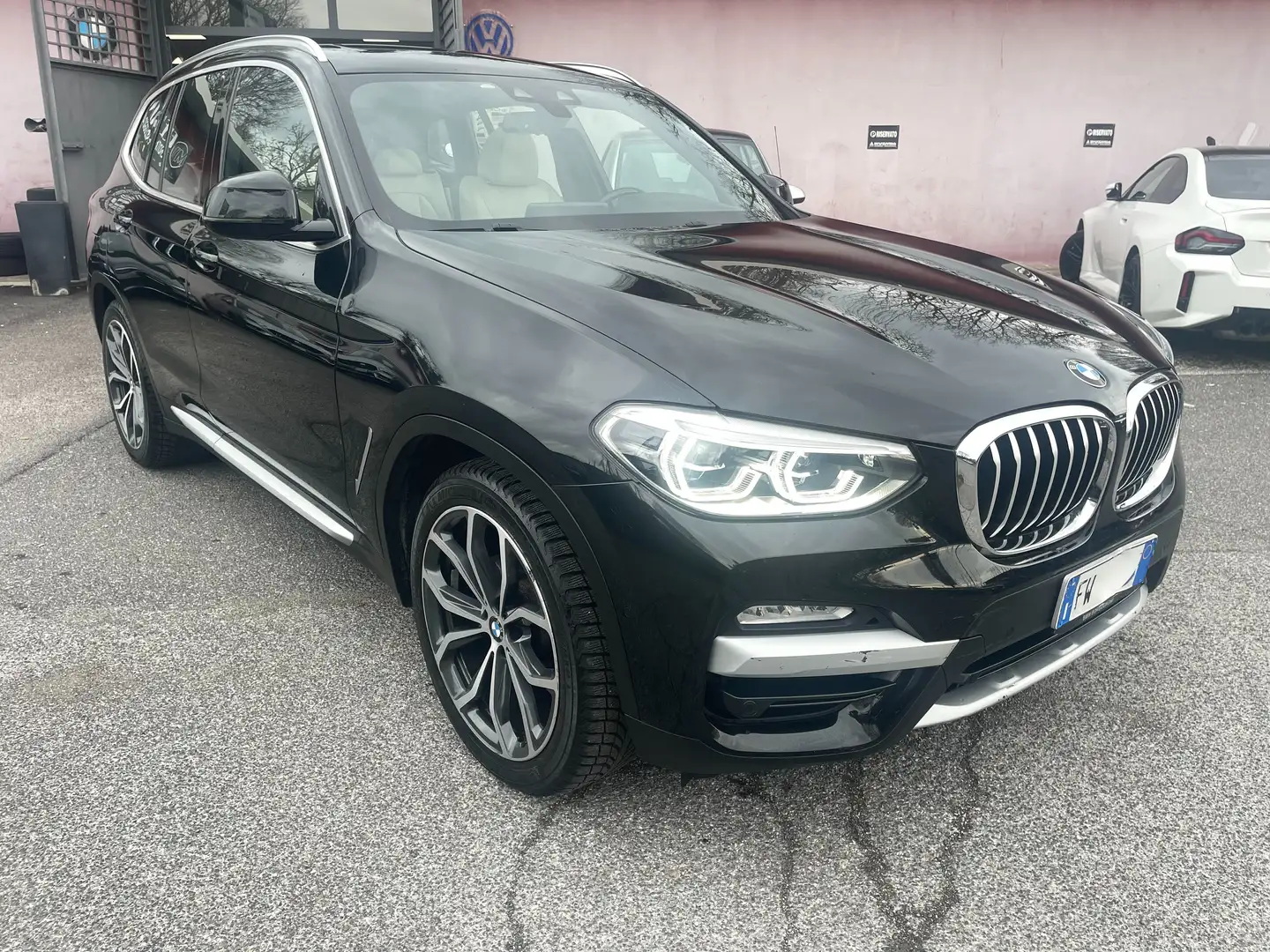 BMW X3 20dXdrive Italiana Ufficiale unico proprietario Noir - 2