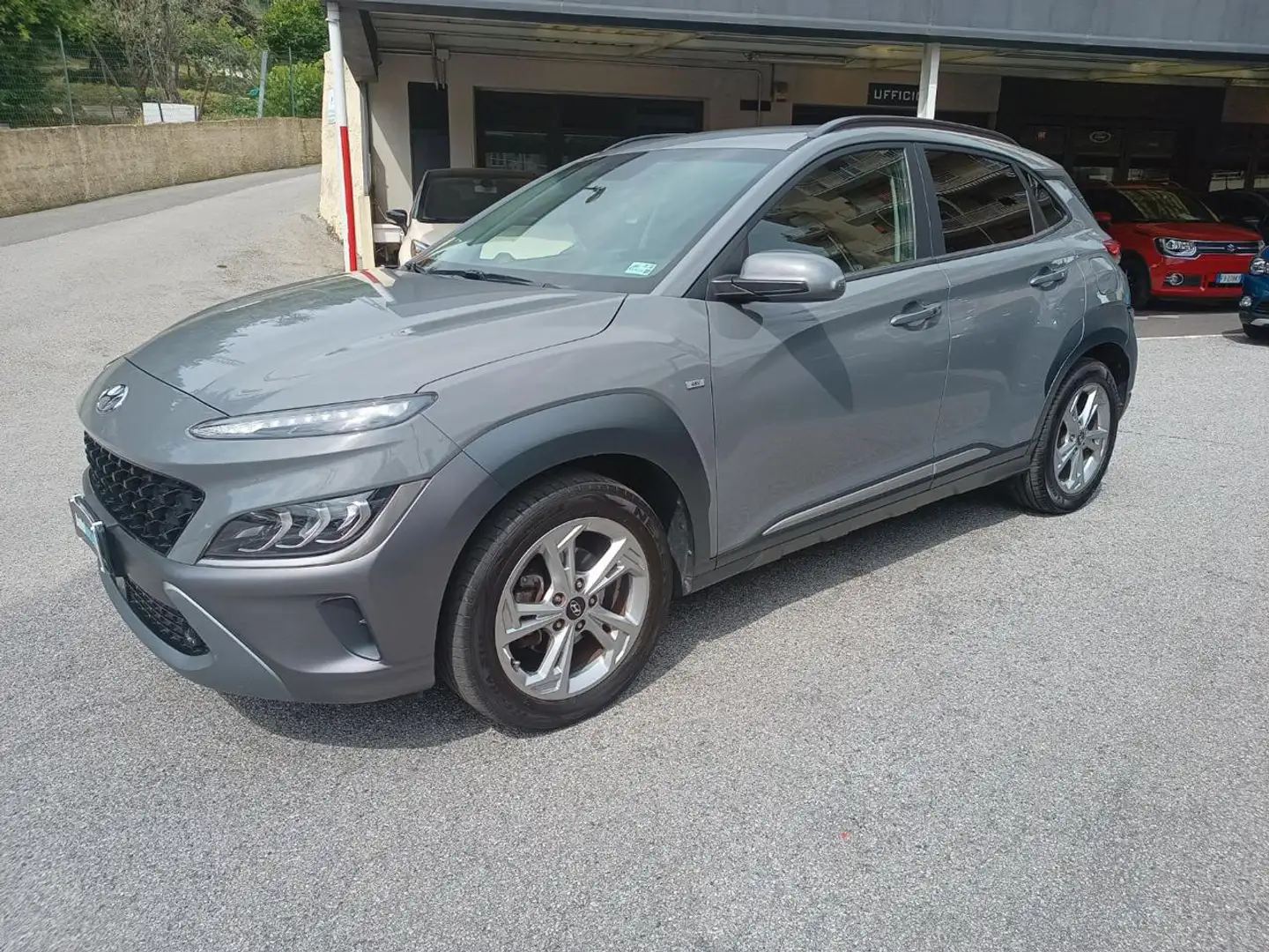 Hyundai KONA 1.0 T-GDI Hybrid 48V iMT XLine - Garanzia Hyundai Gris - 1