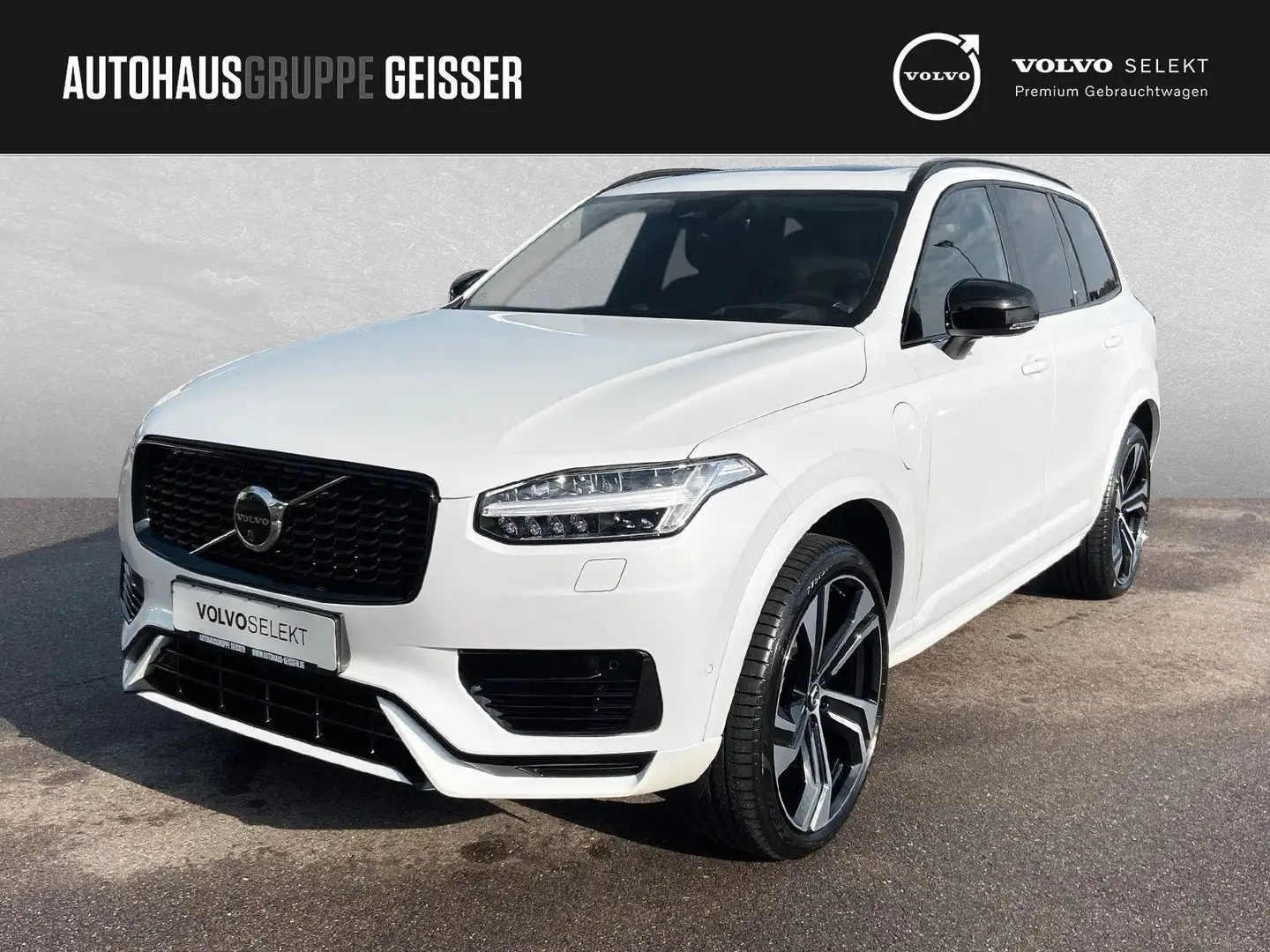 Volvo XC90 T8 AWD Recharge Ultra Dark 7-Sitzer ACC SD Blanc - 1