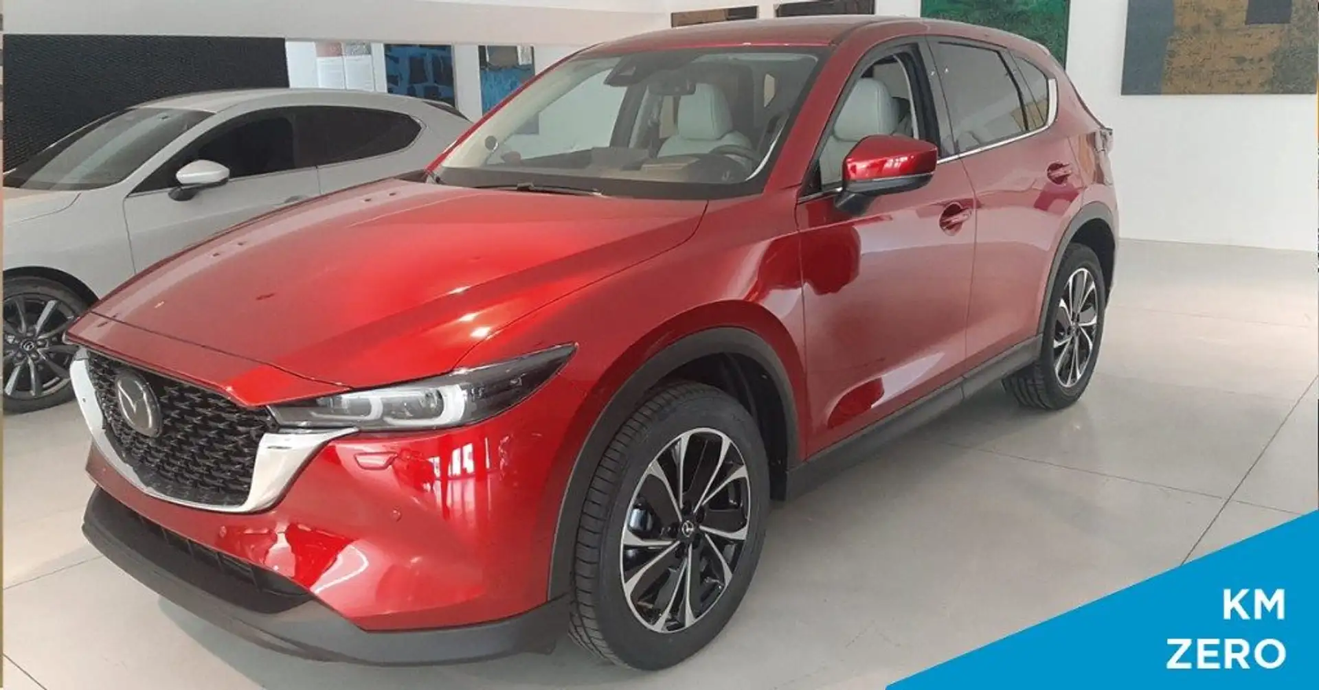 Mazda CX-5 2.2L Skyactiv-D 184 CV aut. AWD Exclusive-Line Czerwony - 2