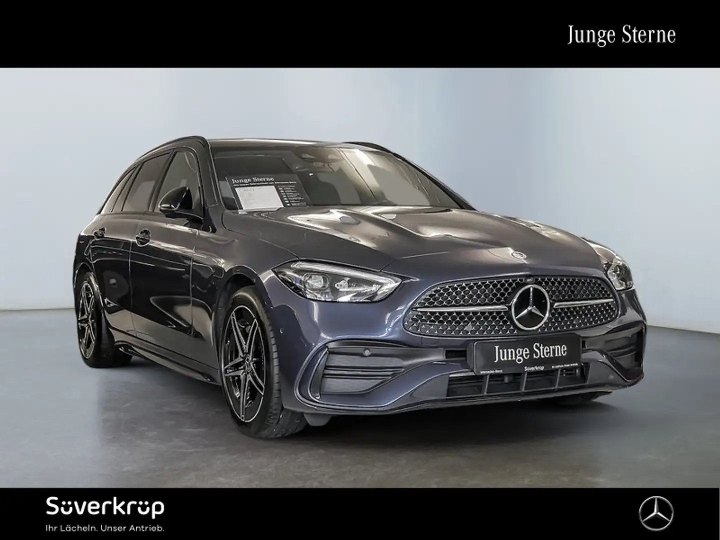 Mercedes-Benz C 300 e T AMG NIGHT DISTR KAMERA SPUR STANDH PDC Blau - 1