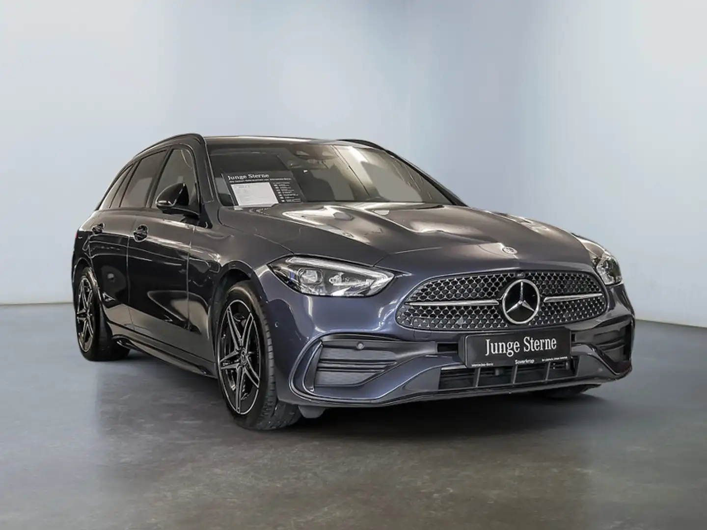 Mercedes-Benz C 300 e T AMG NIGHT DISTR KAMERA SPUR STANDH PDC Blau - 2