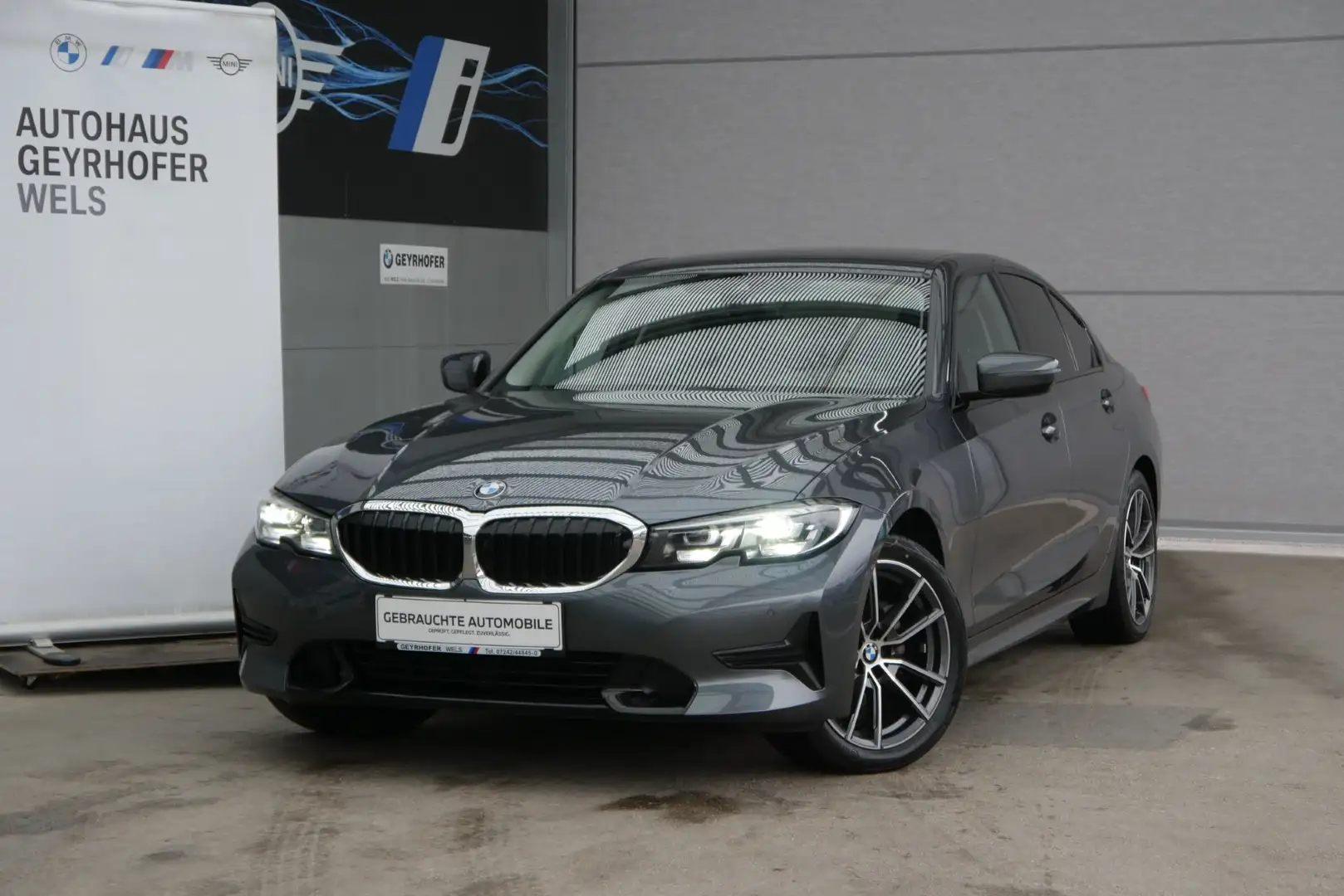 BMW 318 318d Gris - 2