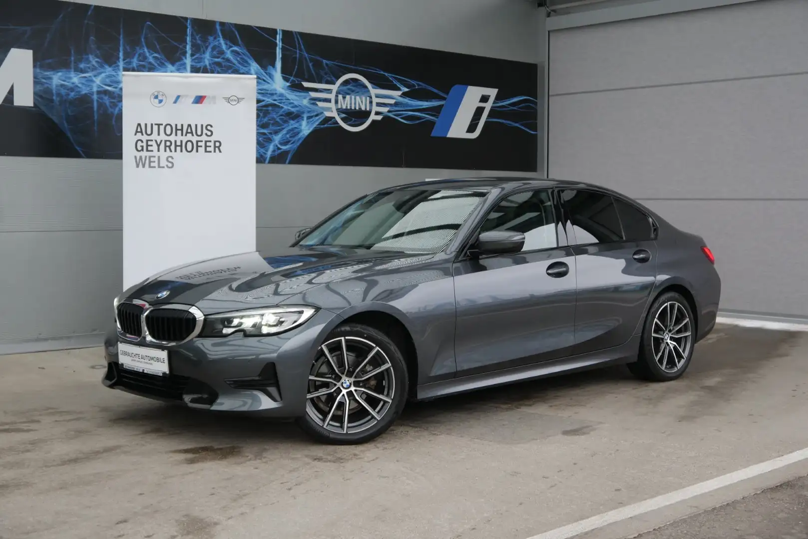 BMW 318 318d Gris - 1