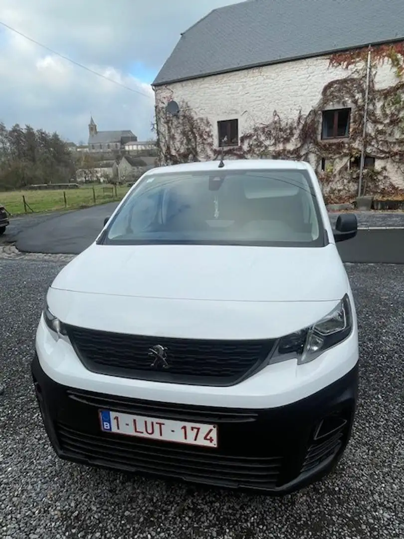 Peugeot Partner 1.5 HDI Blanc - 1