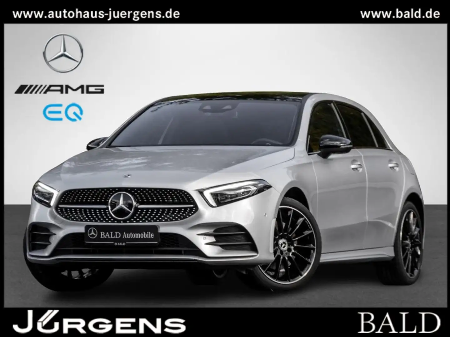 Mercedes-Benz A 250 e AMG-Sport/MLB/360/Pano/Night/Distr/19' Silber - 1